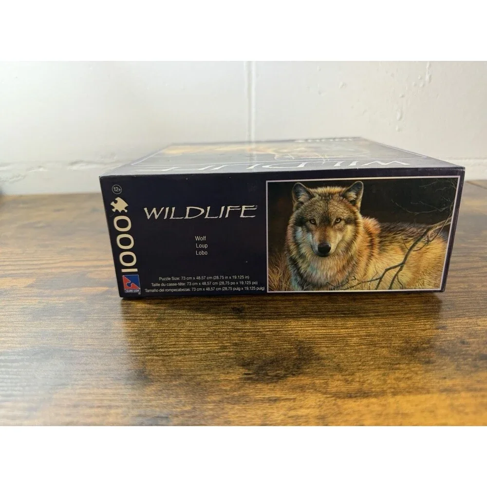 Wildlife Wolf 1000 Piece Jigsaw Puzzle NEW SEALED - USA